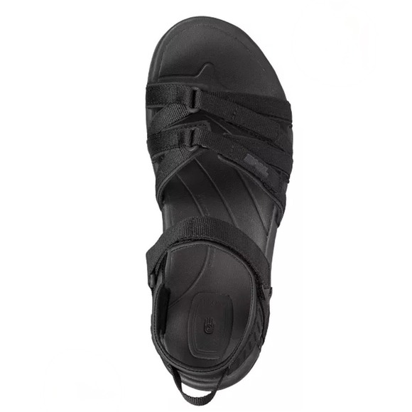 TEVA Women's Tirra Sandals Size 10 Black Adjustable Strappy Outdoor Hiking Sport - Picture 3 of 14